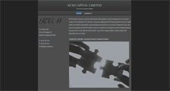 Desktop Screenshot of kcm-capital.com